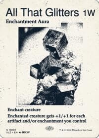 All That Glitters (0001) - Secret Lair x MSCHF: The Zeta Set - Magic: The Gathering card