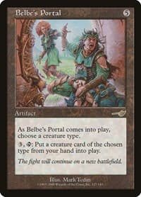 Belbe's Portal - Nemesis - Magic: The Gathering card