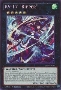 K9-17 "Ripper" (Secret Rare) - Limited Pack World Championship 2026 - YuGiOh card