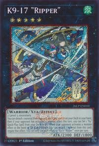 K9-17 "Ripper" (Emblazoned Alternate Art) - Limited Pack World Championship 2026 - YuGiOh card