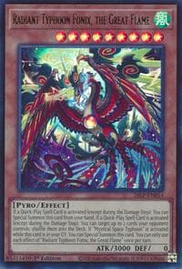 Radiant Typhoon Fonix, the Great Flame - Limited Pack World Championship 2026 - YuGiOh card
