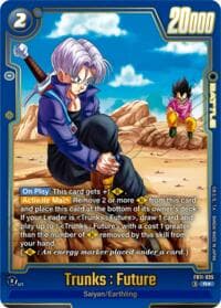 Trunks : Future - FB11-035 (Alternate Art) - Brightness of Hope - Dragon Ball Super: Fusion World card
