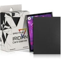BCW Iridian Matte Sleeves - Black (100-Pack) - BCW Card Sleeves - Card Sleeves card