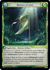 Banner of Ares - .asphodel/paradise Draft Pack - Grand Archive TCG card