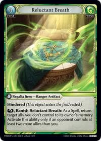 Reluctant Breath - .asphodel/paradise Draft Pack - Grand Archive TCG card