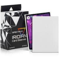 BCW Iridian Matte Sleeves - White (100-Pack) - BCW Card Sleeves - Card Sleeves card
