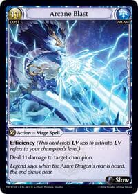 Arcane Blast - .asphodel/paradise Event Pack - Grand Archive TCG card