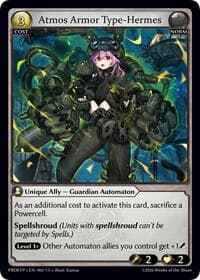 Atmos Armor Type-Hermes - .asphodel/paradise Event Pack - Grand Archive TCG card