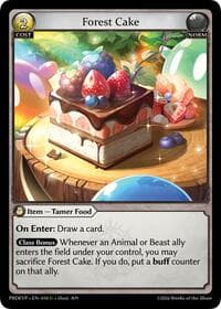 Forest Cake - .asphodel/paradise Event Pack - Grand Archive TCG card