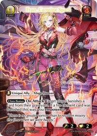 Fran, Carmine Spark - .asphodel/paradise Event Pack - Grand Archive TCG card