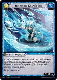 Innervate Knowledge - .asphodel/paradise Event Pack - Grand Archive TCG card