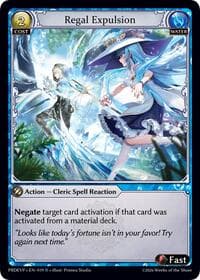 Regal Expulsion - .asphodel/paradise Event Pack - Grand Archive TCG card