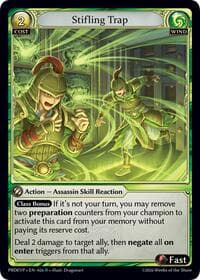 Stifling Trap - .asphodel/paradise Event Pack - Grand Archive TCG card