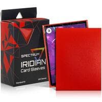 BCW Iridian Matte Sleeves - Red (100-Pack) - BCW Card Sleeves - Card Sleeves card