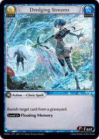 Dredging Streams - .asphodel/paradise Grimoire - Grand Archive TCG card