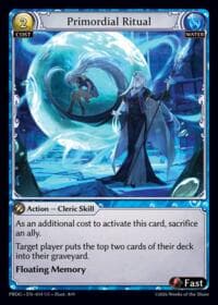 Primordial Ritual - .asphodel/paradise Grimoire - Grand Archive TCG card