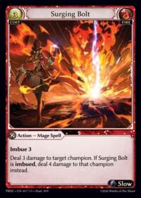Surging Bolt - .asphodel/paradise Grimoire - Grand Archive TCG card