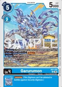 Garurumon (World Championship 26-27 Store Championships Season 2 Champion) - Advanced Booster Digimon Generation - Digimon Card Game card