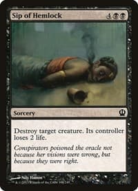 Sip of Hemlock - Theros - Magic: The Gathering card