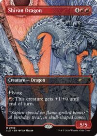 Shivan Dragon (2759) - Secret Lair Drop Series - Magic: The Gathering card