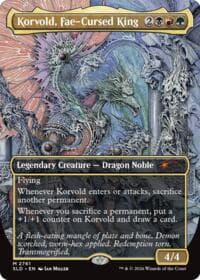 Korvold, Fae-Cursed King (2761) - Secret Lair Drop Series - Magic: The Gathering card