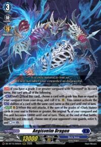 Aegisvelm Dragon - DZ-BT15: Strike of Illusionary Shadows - Cardfight Vanguard card