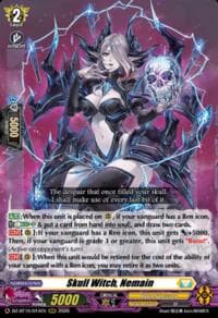 Skull Witch, Nemain - DZ-BT15: Strike of Illusionary Shadows - Cardfight Vanguard card