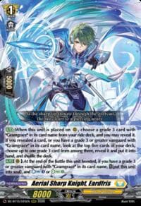Aerial Sharp Knight, Eardfris - DZ-BT15: Strike of Illusionary Shadows - Cardfight Vanguard card