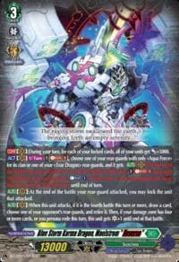 Blue Storm Karma Dragon, Maelstrom "Reverse" - DZ-BT15: Strike of Illusionary Shadows - Cardfight Vanguard card