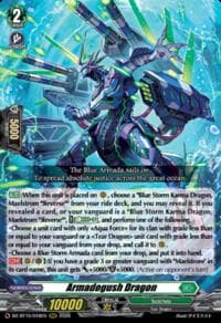 Armadogush Dragon - DZ-BT15: Strike of Illusionary Shadows - Cardfight Vanguard card