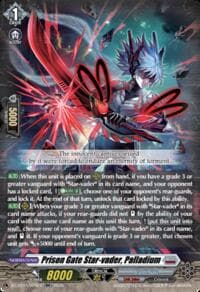 Prison Gate Star-vader, Palladium - DZ-BT15: Strike of Illusionary Shadows - Cardfight Vanguard card