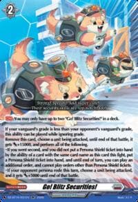 Go! Blitz Securities! - DZ-BT15: Strike of Illusionary Shadows - Cardfight Vanguard card