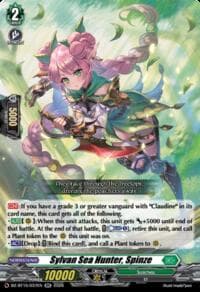 Sylvan Sea Hunter, Spinze - DZ-BT15: Strike of Illusionary Shadows - Cardfight Vanguard card