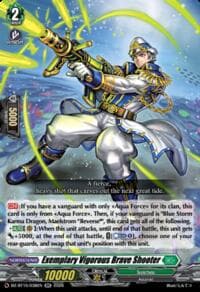 Exemplary Vigorous Brave Shooter - DZ-BT15: Strike of Illusionary Shadows - Cardfight Vanguard card