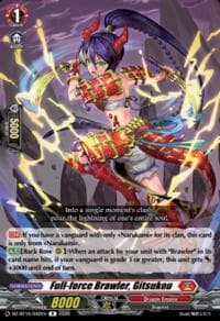 Full-force Brawler, Gitsukou - DZ-BT15: Strike of Illusionary Shadows - Cardfight Vanguard card