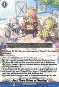 Rest! Three Sisters of Cleaning! - DZ-BT15: Strike of Illusionary Shadows - Cardfight Vanguard card