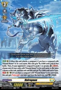 Valrogaon - DZ-BT15: Strike of Illusionary Shadows - Cardfight Vanguard card