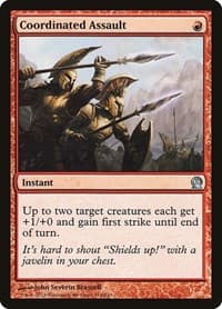 Coordinated Assault - Theros - Magic: The Gathering card
