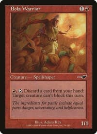 Bola Warrior - Nemesis - Magic: The Gathering card