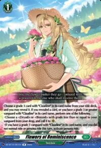 Flowers of Reminiscence - DZ-BT15: Strike of Illusionary Shadows - Cardfight Vanguard card