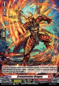 Crematevulse Dragon - DZ-BT15: Strike of Illusionary Shadows - Cardfight Vanguard card