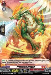Fractdraft Dragon - DZ-BT15: Strike of Illusionary Shadows - Cardfight Vanguard card