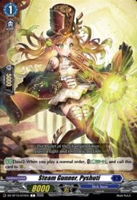 Steam Gunner, Pyshuti - DZ-BT15: Strike of Illusionary Shadows - Cardfight Vanguard card