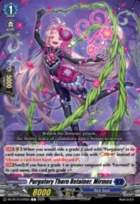 Purgatory Thorn Retainer, Mirmes - DZ-BT15: Strike of Illusionary Shadows - Cardfight Vanguard card
