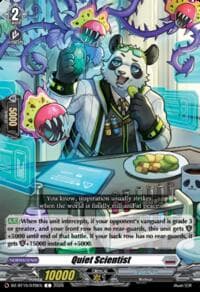 Quiet Scientist - DZ-BT15: Strike of Illusionary Shadows - Cardfight Vanguard card
