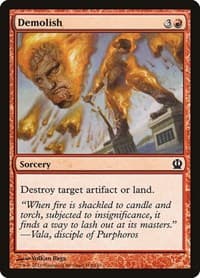 Demolish - Theros - Magic: The Gathering card