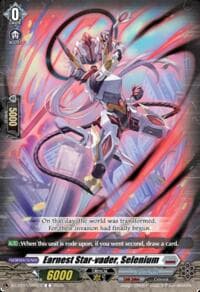 Earnest Star-vader, Selenium - DZ-BT15: Strike of Illusionary Shadows - Cardfight Vanguard card