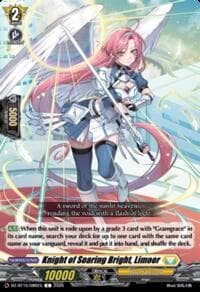 Knight of Soaring Bright, Limoor - DZ-BT15: Strike of Illusionary Shadows - Cardfight Vanguard card