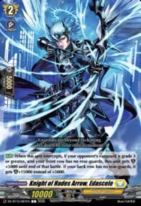 Knight of Hades Arrow, Edascele - DZ-BT15: Strike of Illusionary Shadows - Cardfight Vanguard card