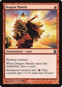 Dragon Mantle - Theros - Magic: The Gathering card